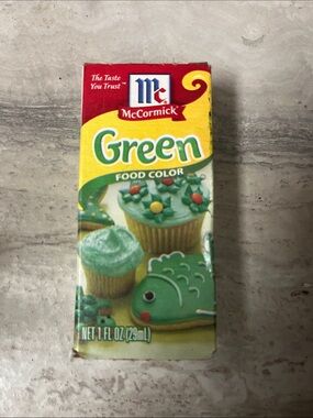 McCormick Green Food Color for Baking & Decorating